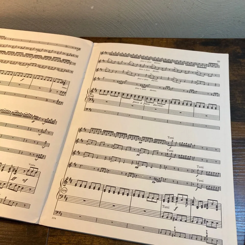 Vivaldi Concerto in B minor F. IV n. 10 Four Violins Piano Sheet Music IMC 2176